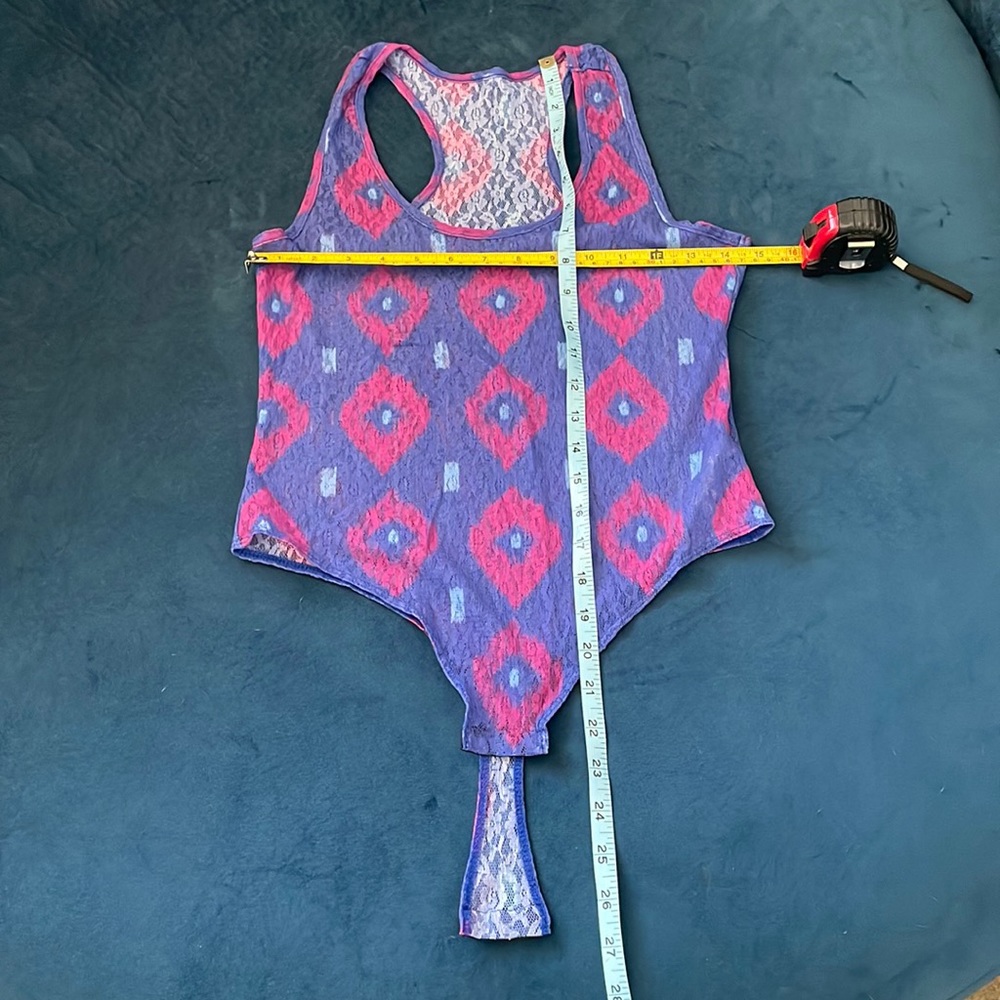 NWOT free people lace bodysuit